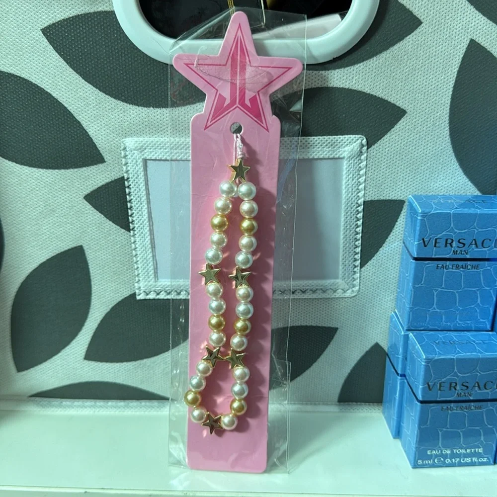 New Jeffree Star Phone Wrist Strap Accessory with Beads